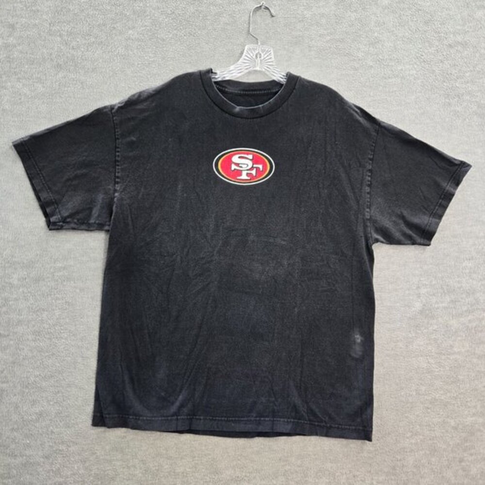San Francisco 49ers Men Shirt XL Black Kaepernick #7 Graphic Tee Short Sleeve - Picture 3 of 11
